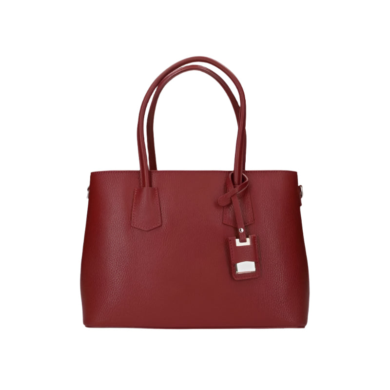 Professional dark red handbag for women by Numabagstore