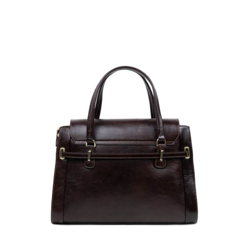 Numabagstore's Emanuela Dark Brown Bag, a chic shoulder bag for women