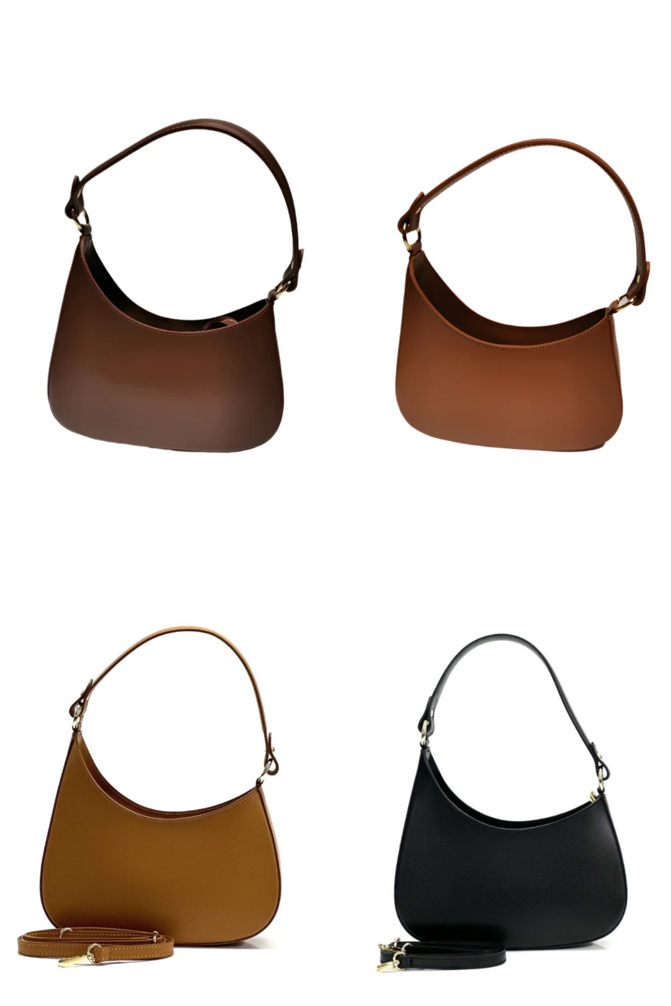 Close-up view of Matilda Yellow, a trendy crossbody bag with gold-tone hardware from Numabagstore