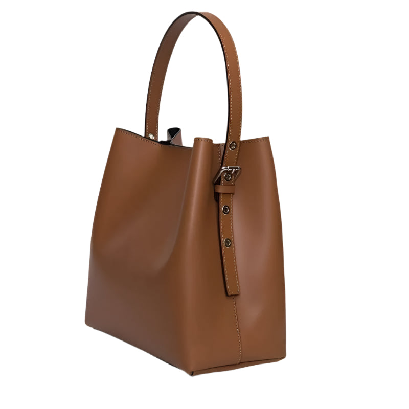 Comfortable Shoulder Bag Beatrice Brown from Numabagstore