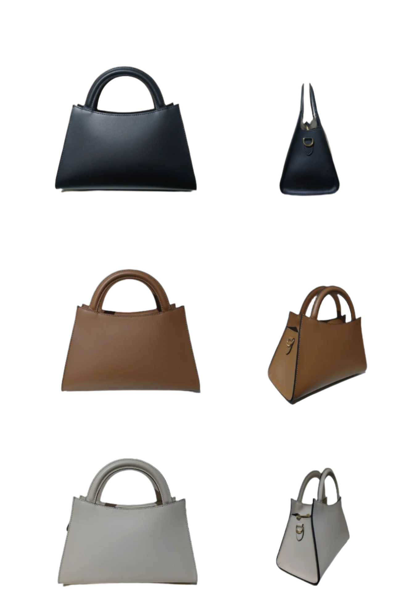 Allegra Light Tan - Classic Leather Bag from Numabagstore
