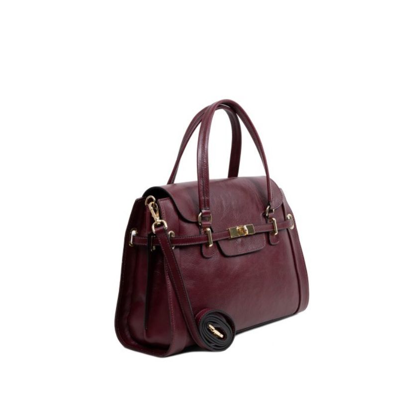 Numabagstore's Emanuela Warm Brown handbag, an elegant purse for women