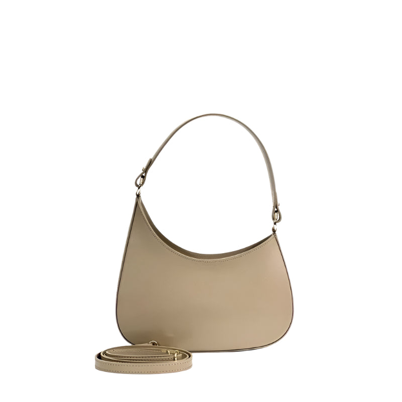 Matilda - Classic Leather Shoulder Bag by Numabagstore