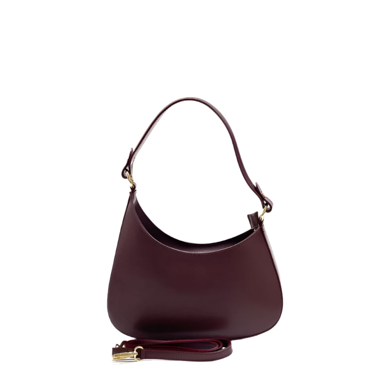 Matilda - Classic Leather Shoulder Bag by Numabagstore