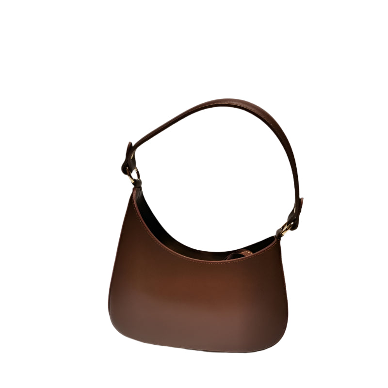 Matilda - Classic Leather Shoulder Bag by Numabagstore