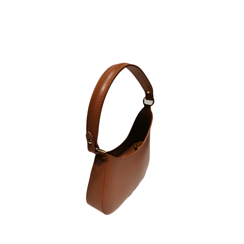 Handcrafted Matilda Brown bag with gold-tone hardware, a premium accessory from Numabagstore