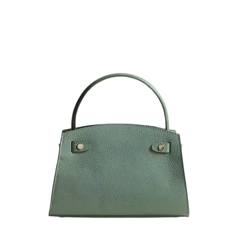 Bella Green Emerald Crossbody: Luxury Italian Handmade Leather Handbag | Numabagstore