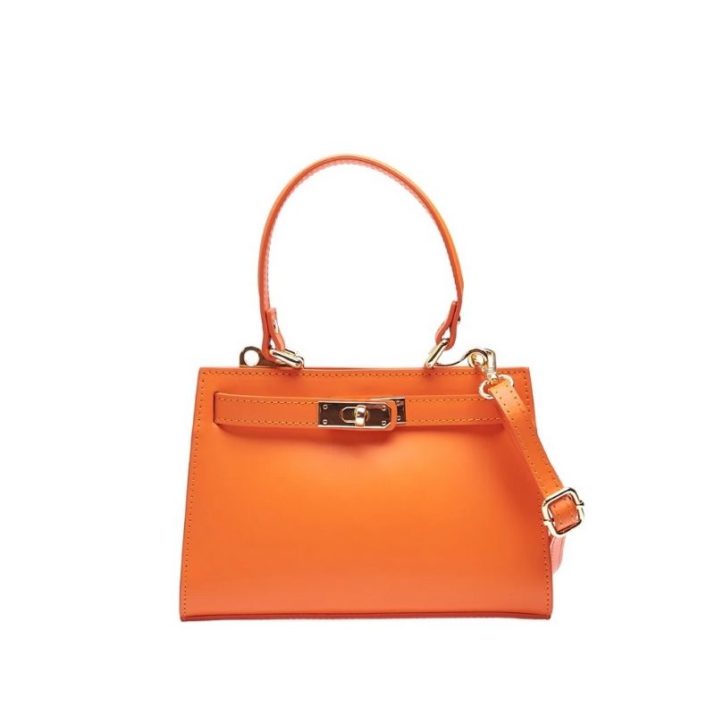 Georgia Orange Mini Tote Bag - Classic Luxury from Numabagstore