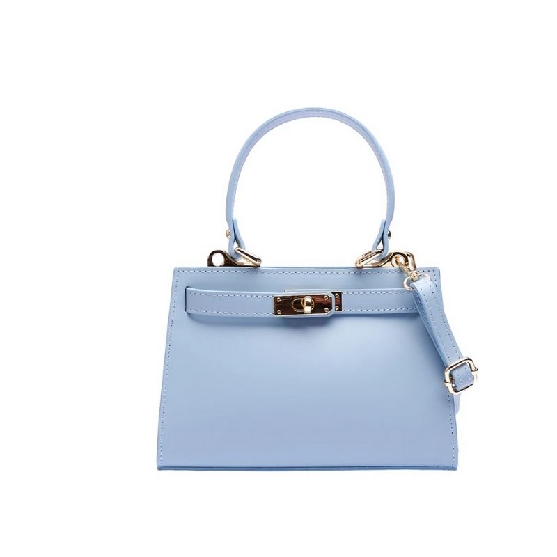 Georgia Light Blue Bag - Classic Luxury Mini Tote by Numabagstore