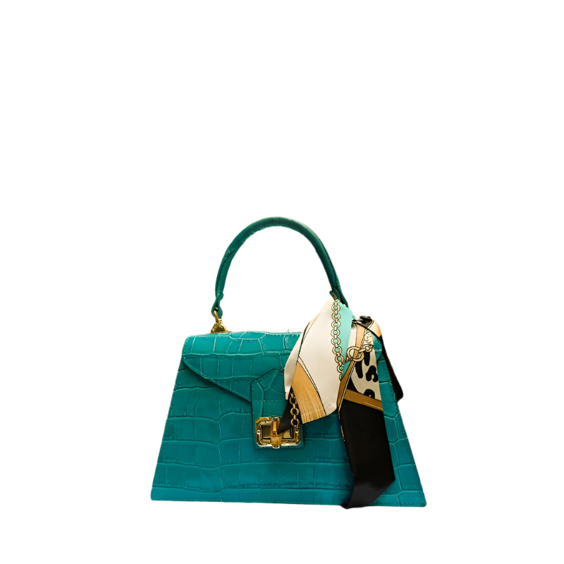Alessia Spring Chic Leather Handbag - Luxury Mini Crossbody Purse | Numabagstore