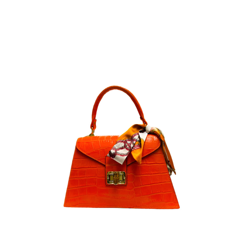 Alessia Red - Chic Leather Crossbody Bag | Numabagstore