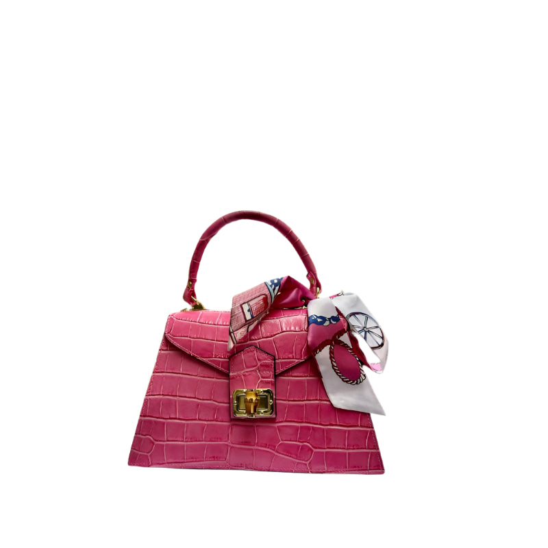 Alessia Pink - Chic Everyday Leather Purse - Numabagstore