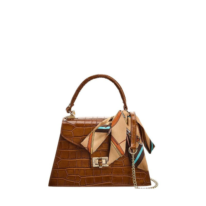 Alessia Italian Leather Structured Handbag - Chic Everyday Purse | Numabagstore