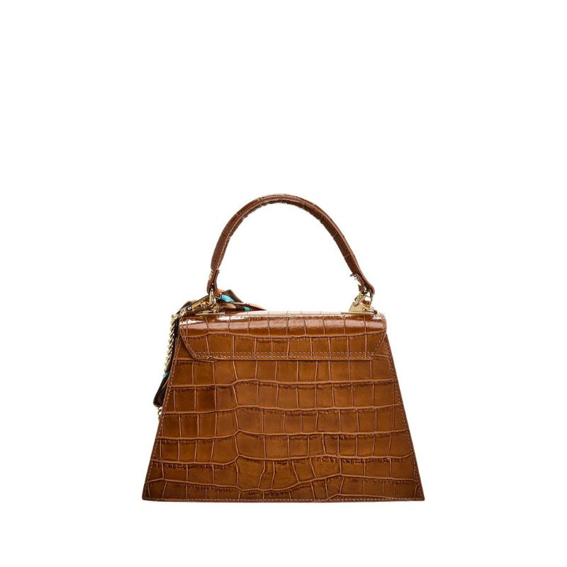 Alessia Italian Leather Structured Handbag - Chic Everyday Purse | Numabagstore
