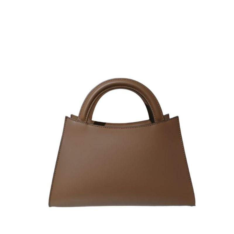 Allegra Brown: Premium Italian Leather Handbag - Numabagstore