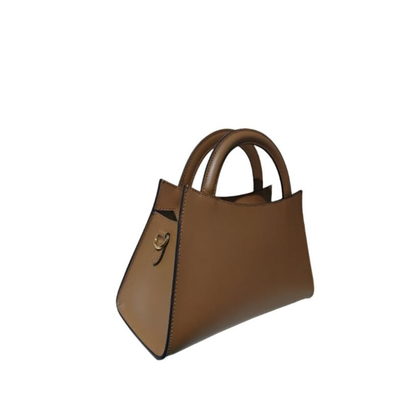 Allegra Brown: Premium Italian Leather Handbag - Numabagstore
