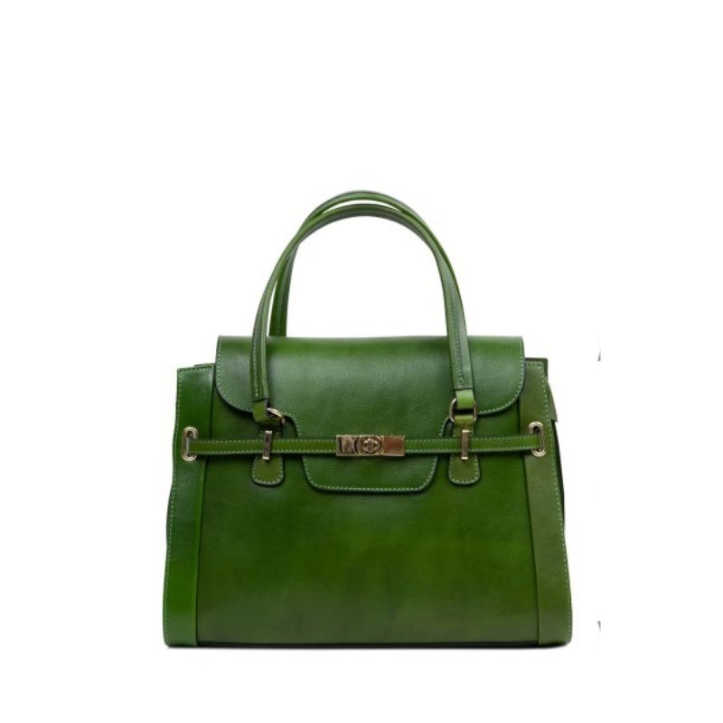 Emanuela Green Handbag | Luxury Leather | Numabagstore