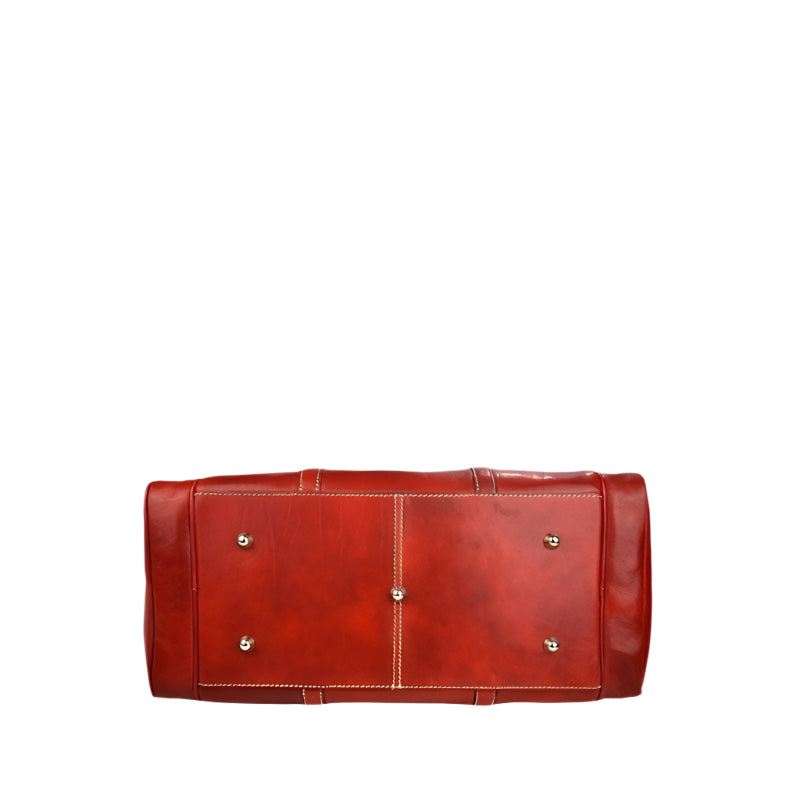 Tomaso Premium Leather Duffle | Numabagstore's Best Carry-On Travel Bag