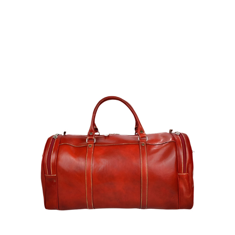 Tomaso Premium Leather Duffle | Numabagstore's Best Carry-On Travel Bag