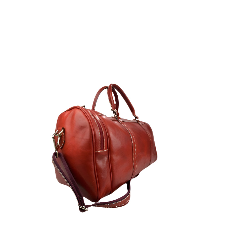 Tomaso Premium Leather Duffle | Numabagstore's Best Carry-On Travel Bag