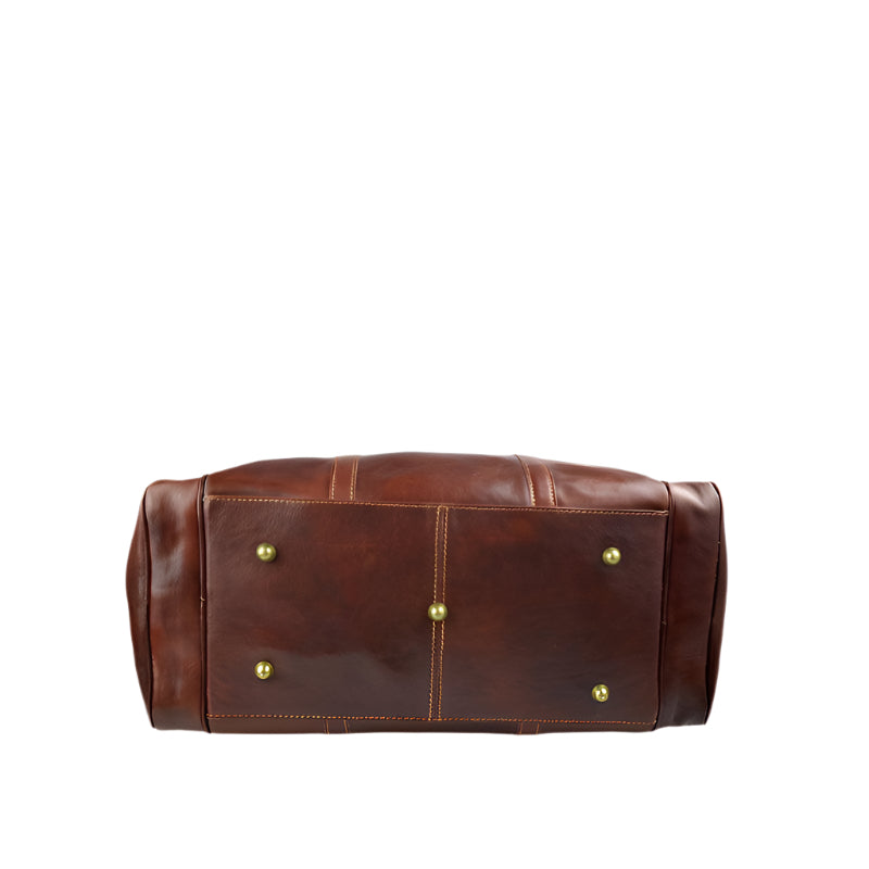 Tomaso Premium Leather Duffle | Numabagstore's Best Carry-On Travel Bag