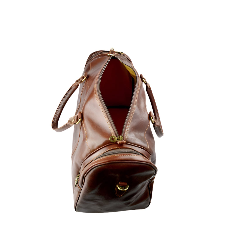 Tomaso Premium Leather Duffle | Numabagstore's Best Carry-On Travel Bag