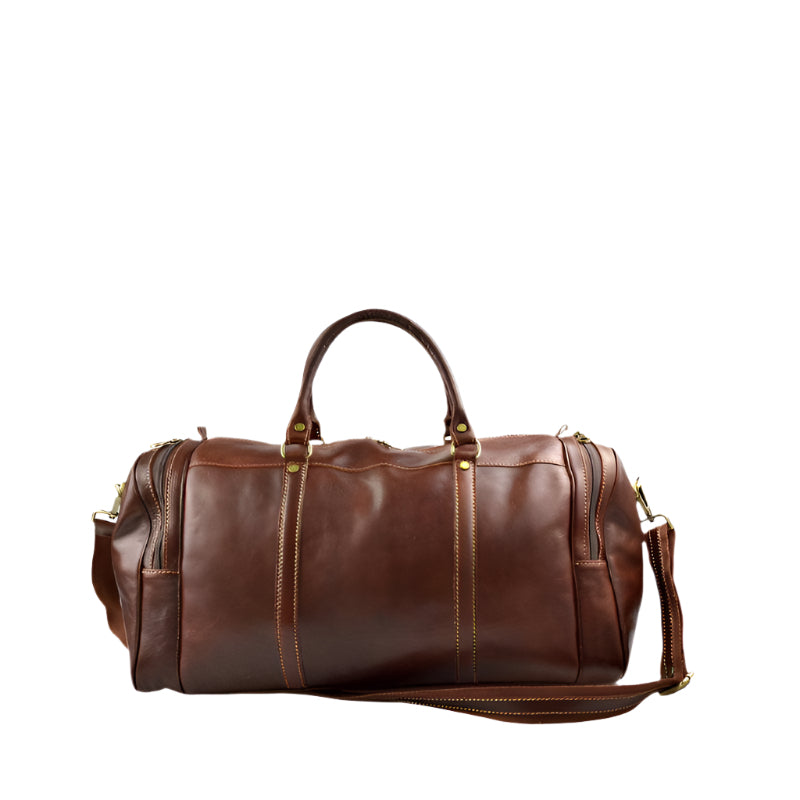 Tomaso Premium Leather Duffle | Numabagstore's Best Carry-On Travel Bag