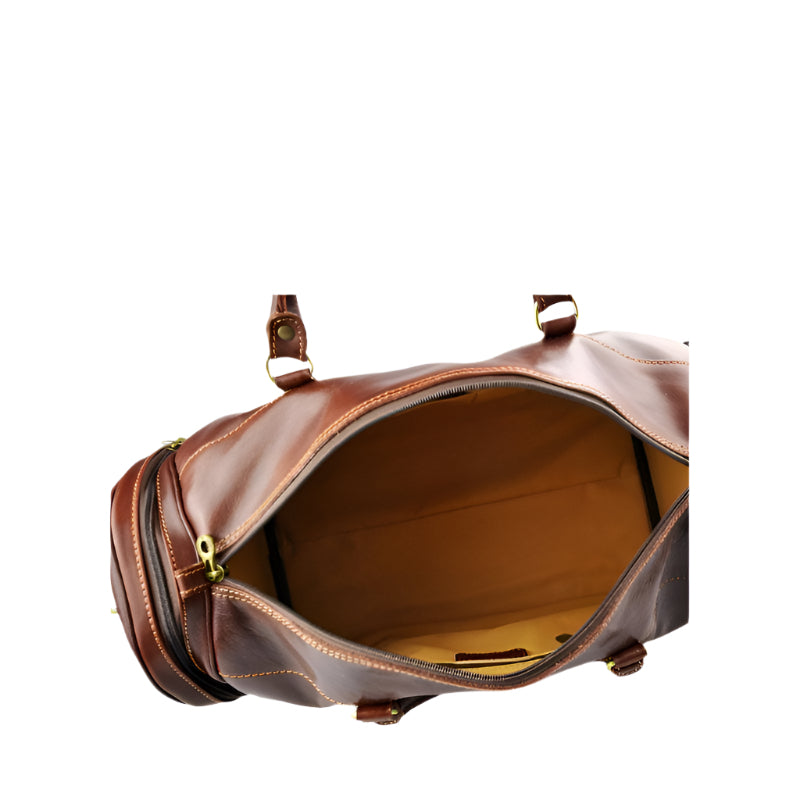 Tomaso Premium Leather Duffle | Numabagstore's Best Carry-On Travel Bag