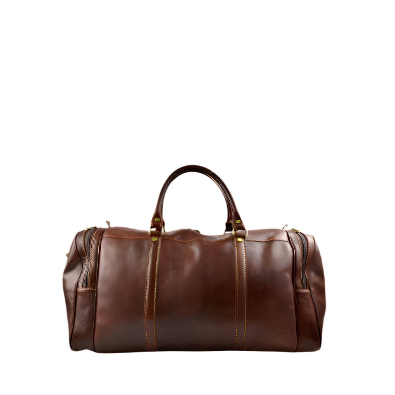 Tomaso Premium Leather Duffle | Numabagstore's Best Carry-On Travel Bag