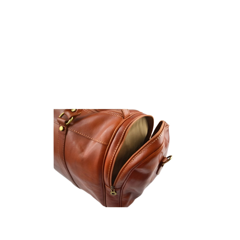 Tomaso Premium Leather Duffle | Numabagstore's Best Carry-On Travel Bag