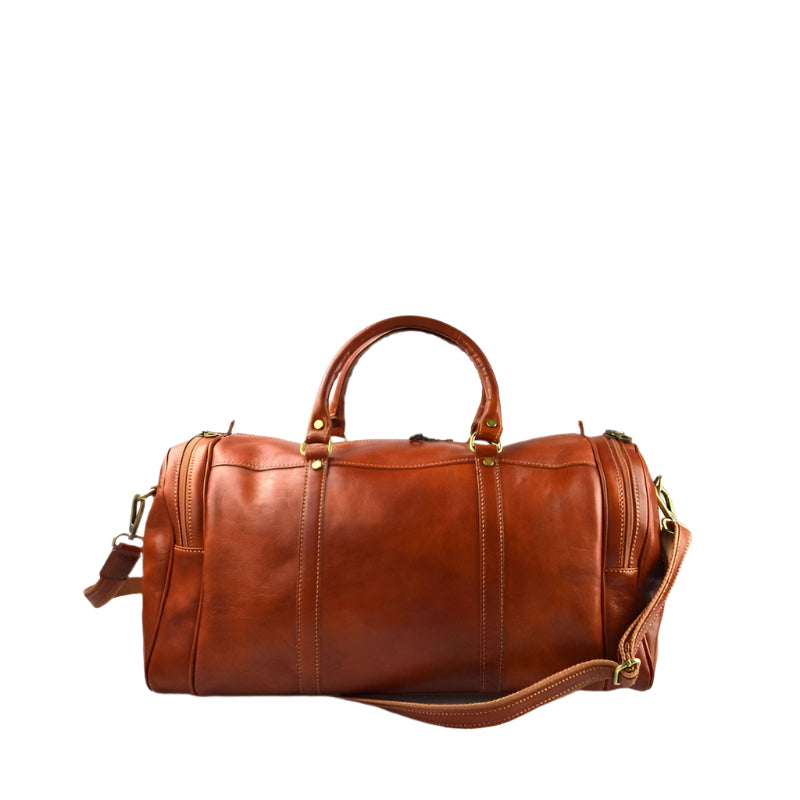 Tomaso Premium Leather Duffle | Numabagstore's Best Carry-On Travel Bag