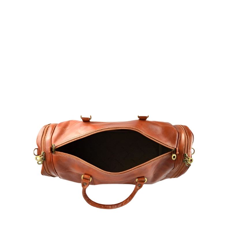 Tomaso Premium Leather Duffle | Numabagstore's Best Carry-On Travel Bag