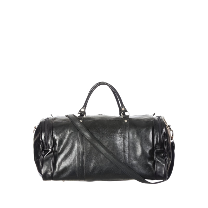 Tomaso leather duffle by Numabagstore, carry-on size