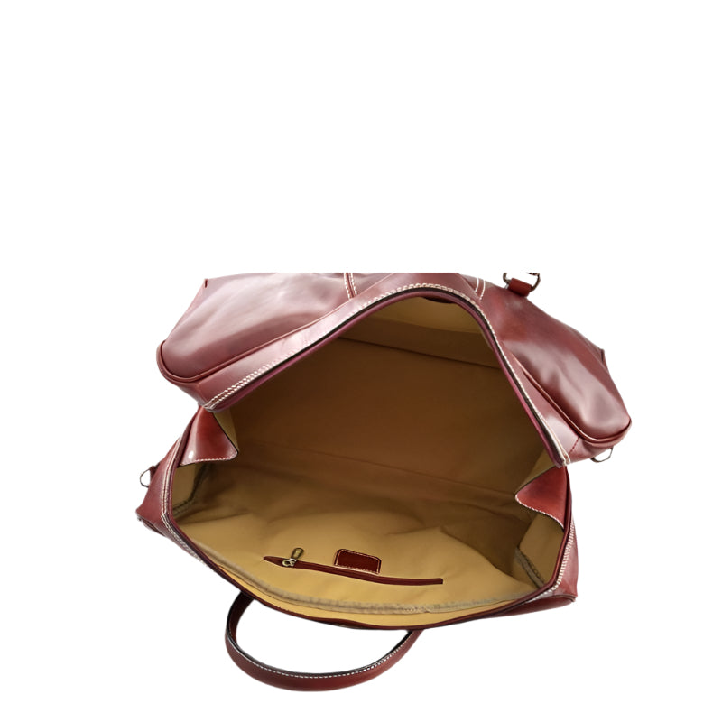Carlo Premium Italian Leather Duffle Bag | Numabagstore