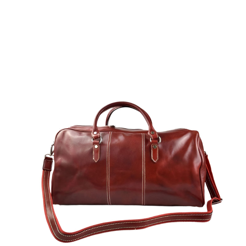 Carlo Premium Italian Leather Duffle Bag | Numabagstore