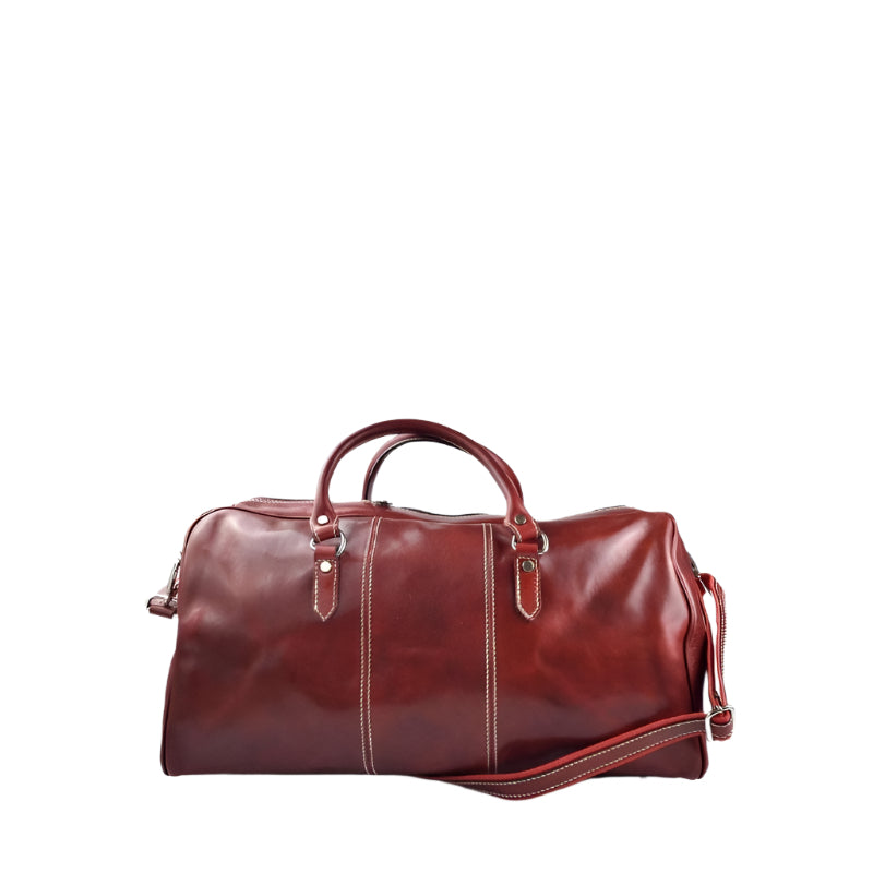 Carlo Premium Italian Leather Duffle Bag | Numabagstore