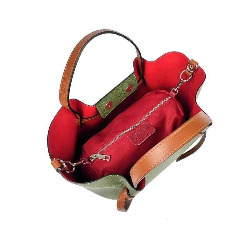 Olivia Khaki, a minimalist fashion accessory by Numabagstore