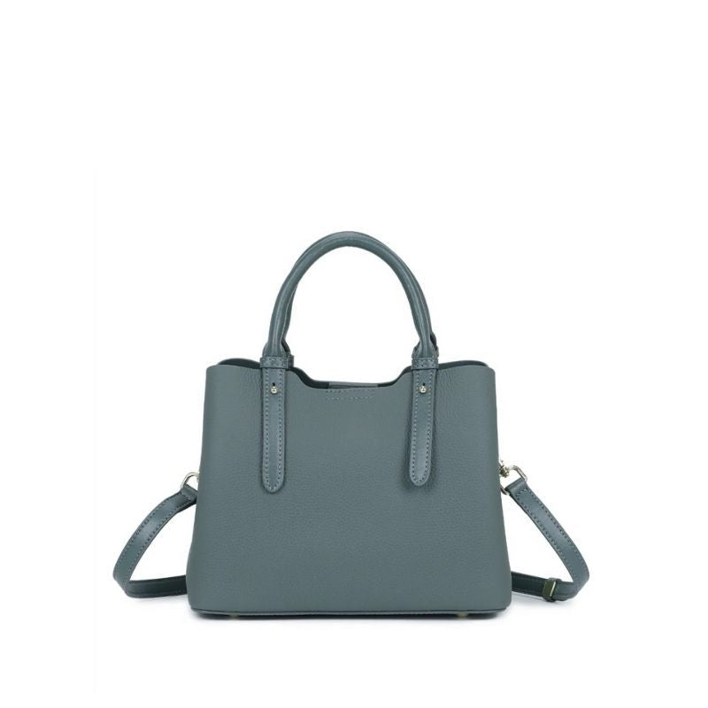 Interior view of multifunctional Chiara Blue Grey mini tote