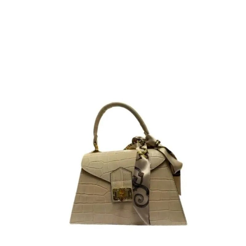 Alessia Italian Leather Structured Handbag - Chic Everyday Purse | Numabagstore