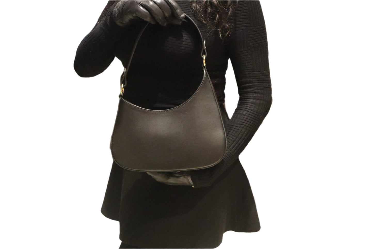 Matilda - Classic Leather Shoulder Bag by Numabagstore